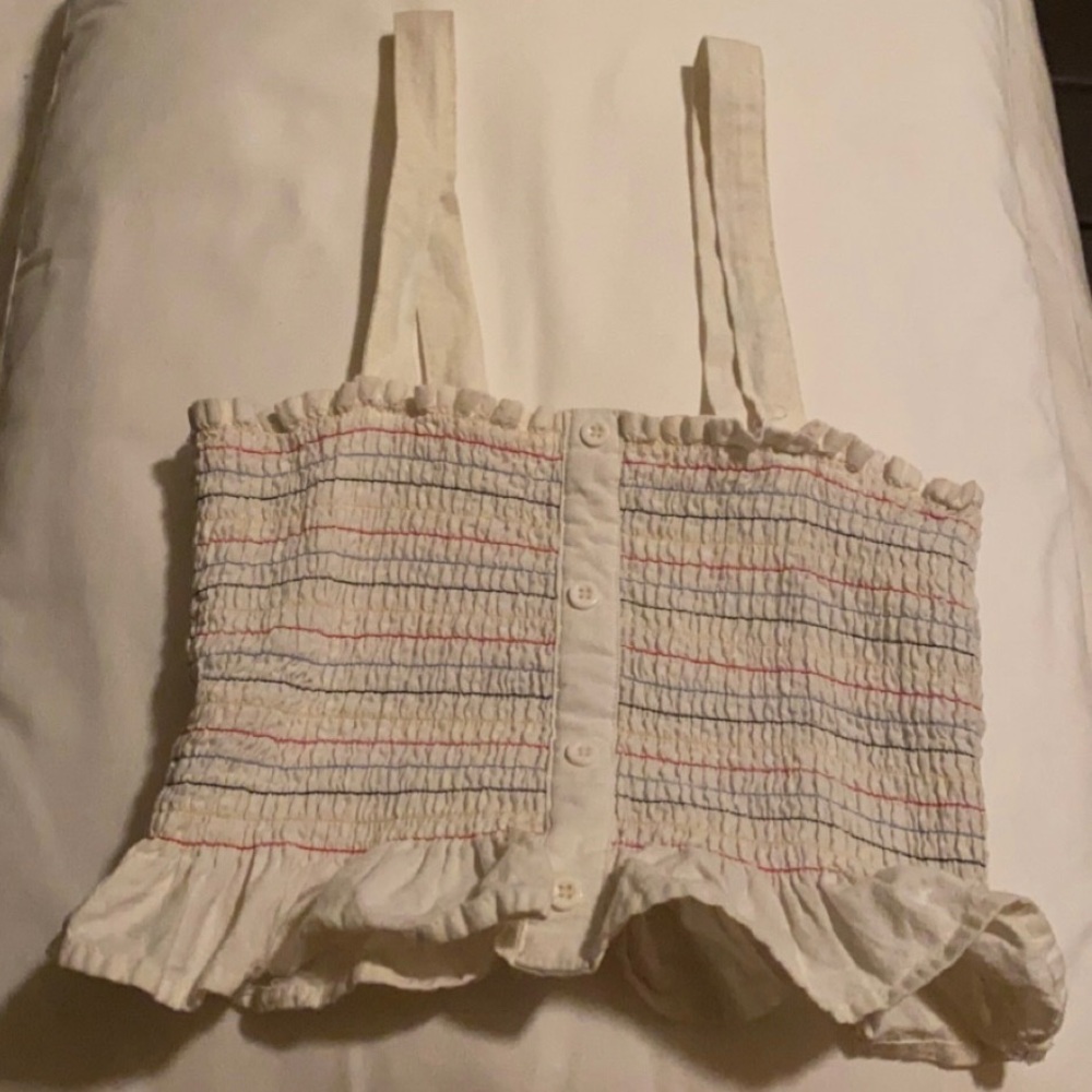 UO cropped button down tank (not sold anymore)